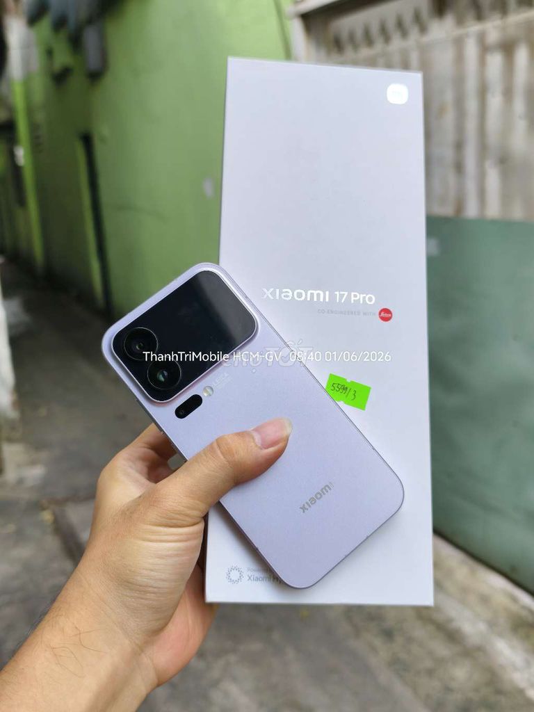Xiaomi mi 17 Pro 12/256GB Pin 100 ROM gốc . Mua bán Điện thoại tại Quận Gò Vấp Tp Hồ Chí Minh được đăng bởi Thanh Tri hình 1