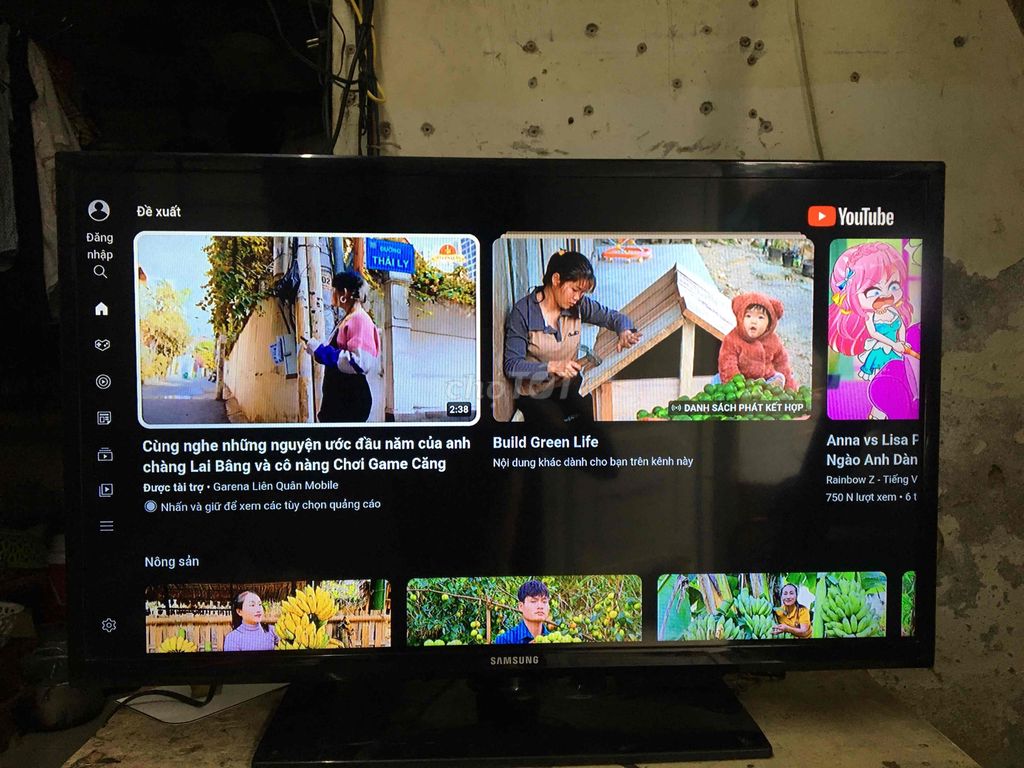 Smart TV Samsung 40 inch Wifi trực tiếp nhanh zin. Mua bán Tivi, Âm thanh tại Thành phố Thủ Dầu Một Bình Dương được đăng bởi Huỳnh hiếu hình 1