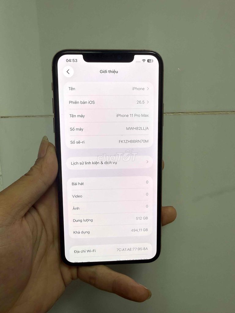 Apple iPhone 11 Pro Max 512GB ... Mua bán Điện thoại tại Thành phố Tân An Long An được đăng bởi lê văn thái hình 1