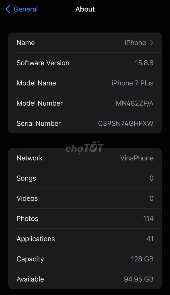 Apple iPhone 7 Plus 128GB Đen. Mua bán Điện thoại tại Quận Long Biên Hà Nội được đăng bởi Cò hình 1