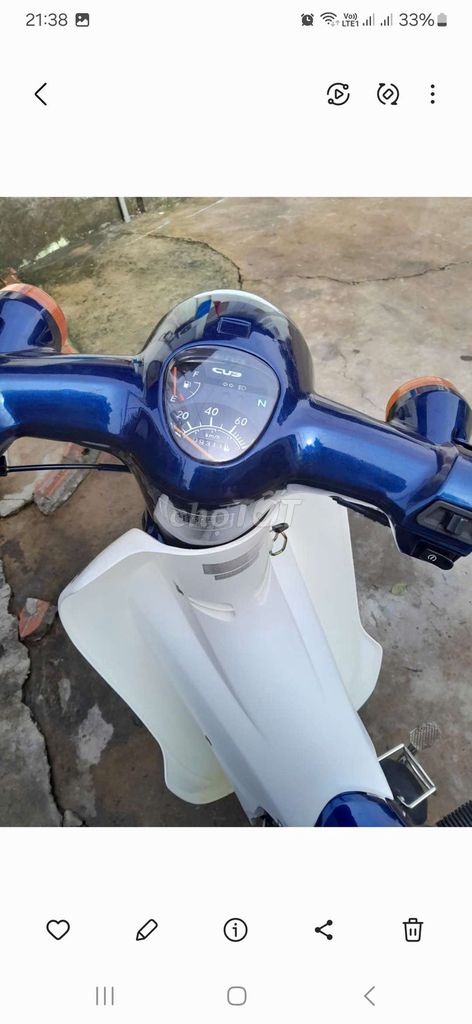 CUB 50cc cho học sinh. Mua bán Xe máy tại Quận Bình Tân Tp Hồ Chí Minh được đăng bởi Dung Lai hình 3