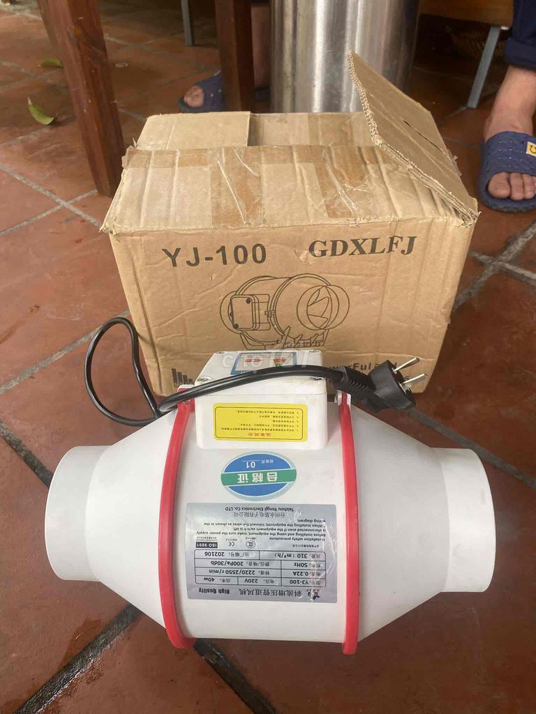 Quạt thông gió YJ-100. Mua bán Quạt tại Quận Hà Đông Hà Nội được đăng bởi phamm thế Huynh hình 1