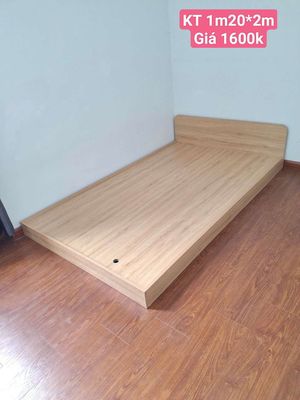 Giường gỗ mdf lõi xanh chống ẩm - kt 1m20*2m. Mua bán Giường, chăn ga gối nệm tại Quận Phú Nhuận Tp Hồ Chí Minh được đăng bởi Nội Thất Giá Xưởng