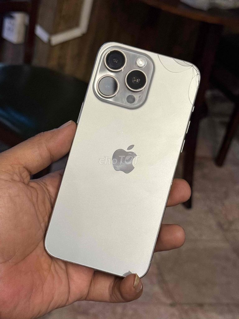 15 Pro Max 256GB titan tự nhiên. Mua bán Điện thoại tại Quận Lê Chân Hải Phòng được đăng bởi Cồ Việt Coffee Mobile hình 1