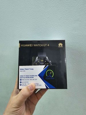 Huawei Watch GT4 46mm dây silicone đen mới 100%