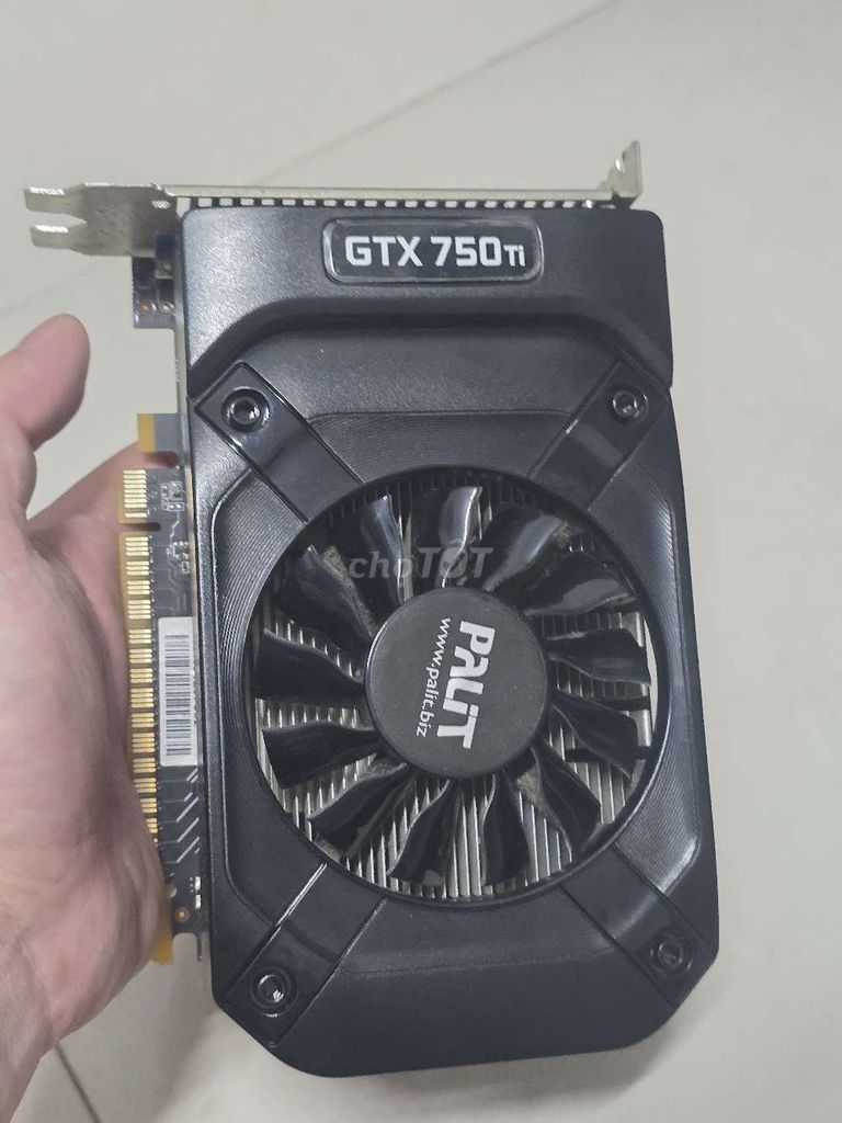 Card đồ họa GTX 750Ti 1GB Nguyên zin. Mua bán Linh kiện (RAM, Card...) tại Quận Thanh Khê Đà Nẵng được đăng bởi Roney hình 1