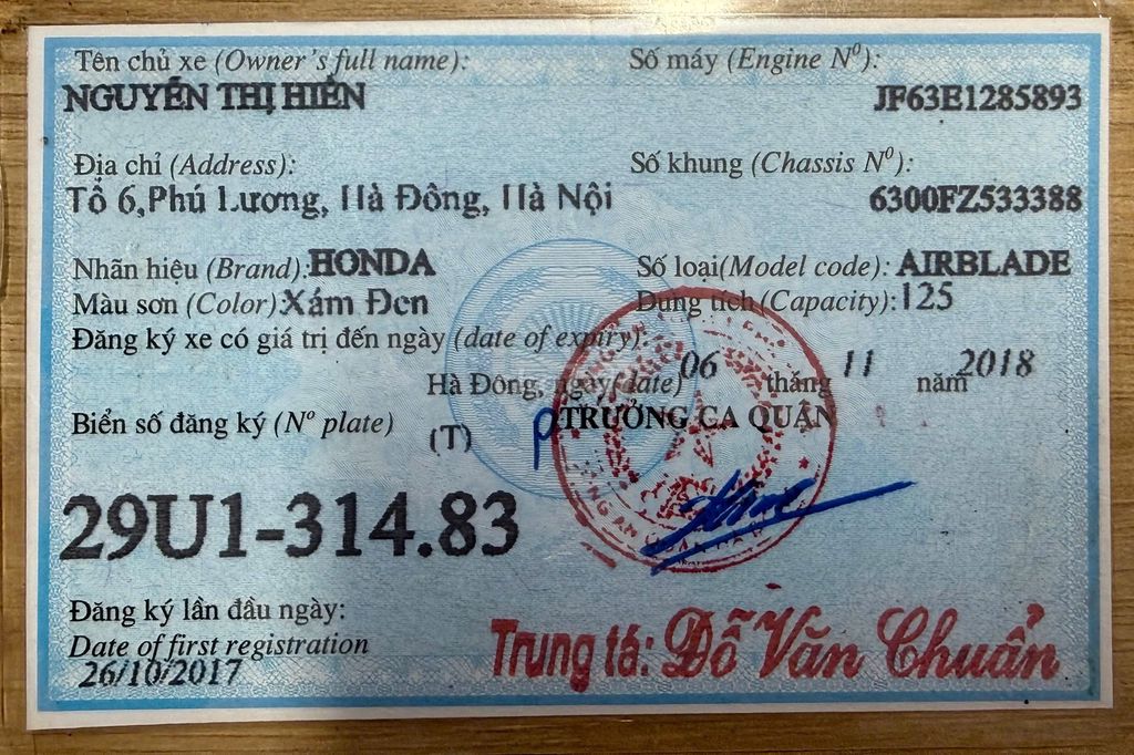Honda Air Blade 125cc 2018 серо-чёрный 40000 км