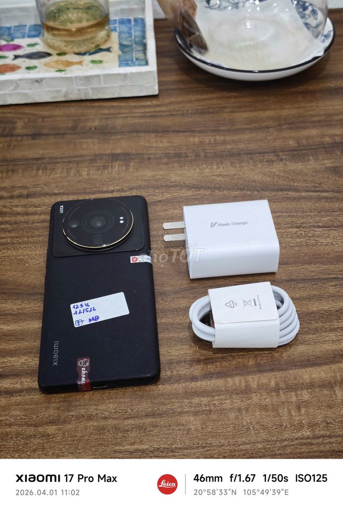 Xiaomi Mi 12S Ultra 12/512 Đen sạc 67w có ship COD. Mua bán Điện thoại tại Quận Hoàng Mai Hà Nội được đăng bởi Trần Ngọc Hiếu hình 1