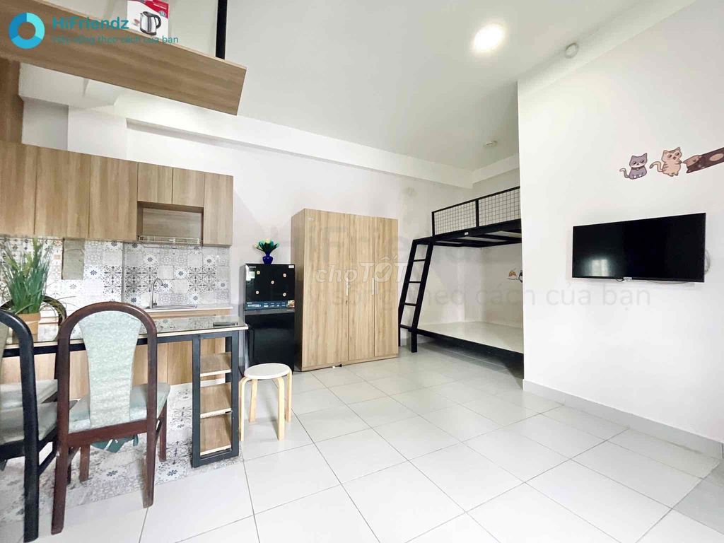 DUPLEX 2 KHÔNG GIAN NGỦ - FULL NỘI THẤT BAN CÔNG KẾ BÊN HUTECH