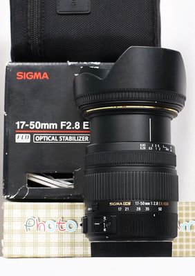 Lens Sigma 17-50 f2.8 For Canon Fulbox CỰC MỚI