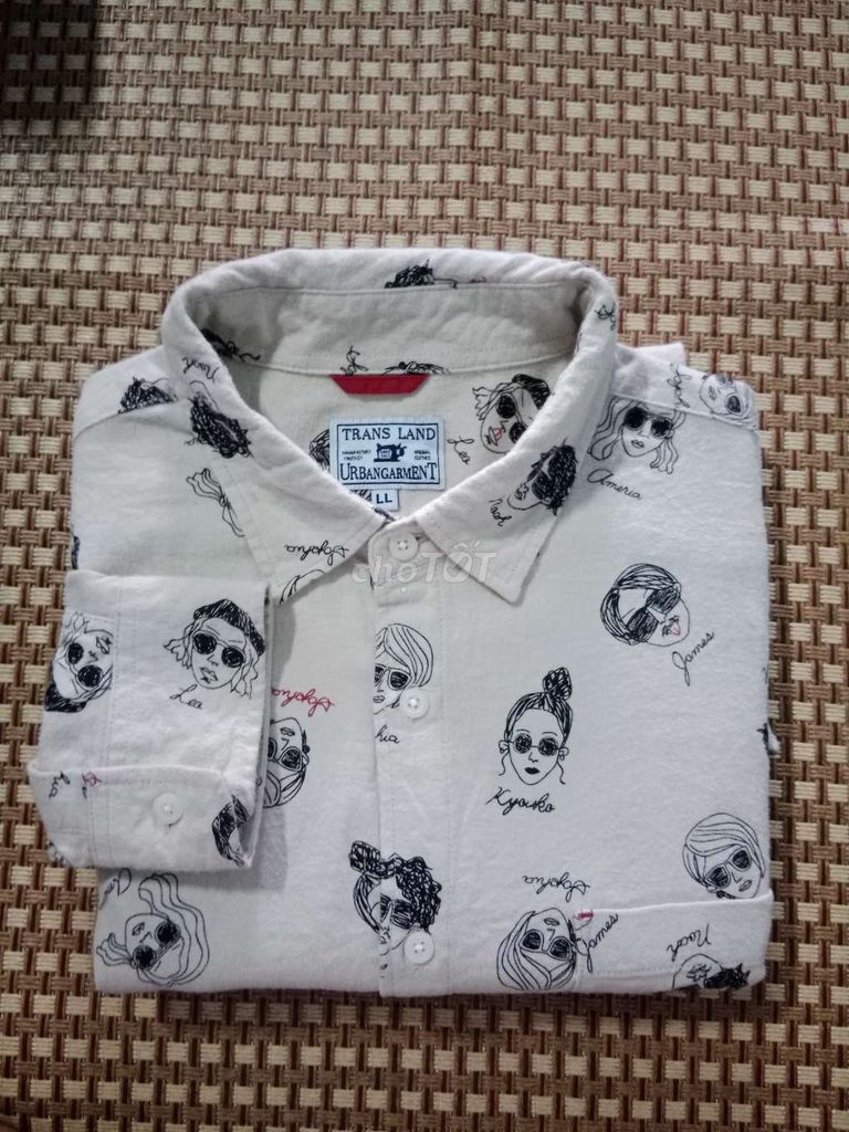 Áo sơ mi nam Cotton Trắng kem LL. Mua bán Quần áo tại Huyện Tuy Phong Bình Thuận được đăng bởi Hải Trần hình 1