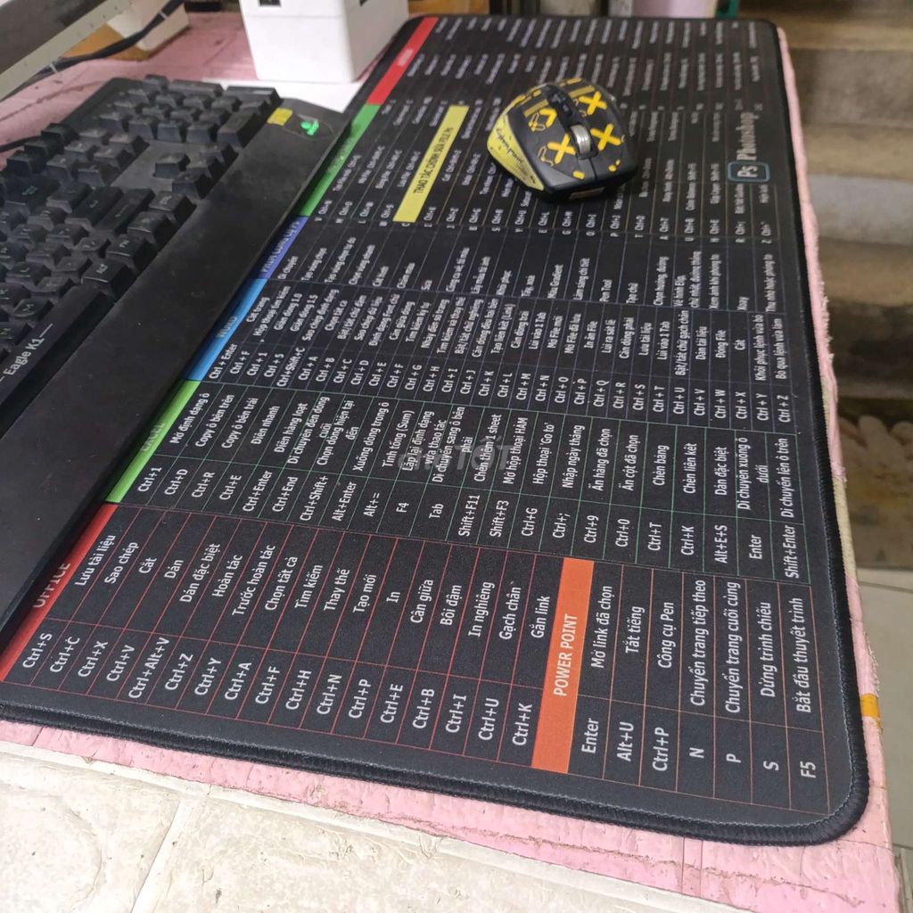 Lót chuột siêu bền 70x30cm Đen. Mua bán Phụ kiện (Màn hình, Chuột...) tại Thành phố Thủ Đức Tp Hồ Chí Minh được đăng bởi Cũ Giá Rẻ hình 1