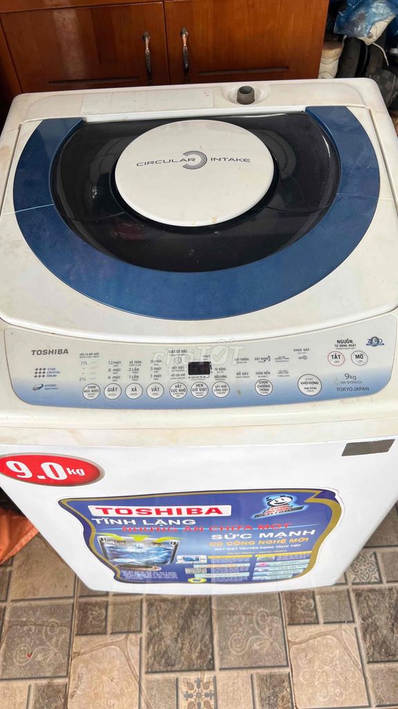 Máy giặt Toshiba 9kg Trắng , giá 2 triệu.. Mua bán Máy giặt tại Thành phố Buôn Ma Thuột Đắk Lắk được đăng bởi Phạm Hùng hình 1