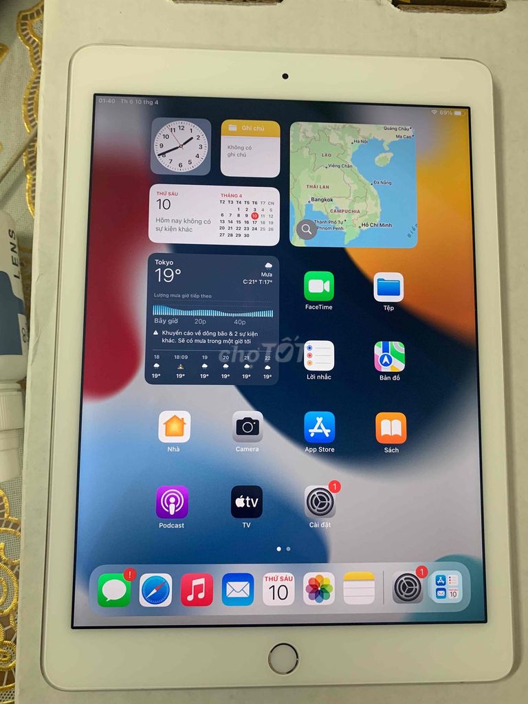 Apple iPad Air 2 32GB Bạc. Mua bán Máy tính bảng tại Quận Cầu Giấy Hà Nội được đăng bởi Hiếu hình 1