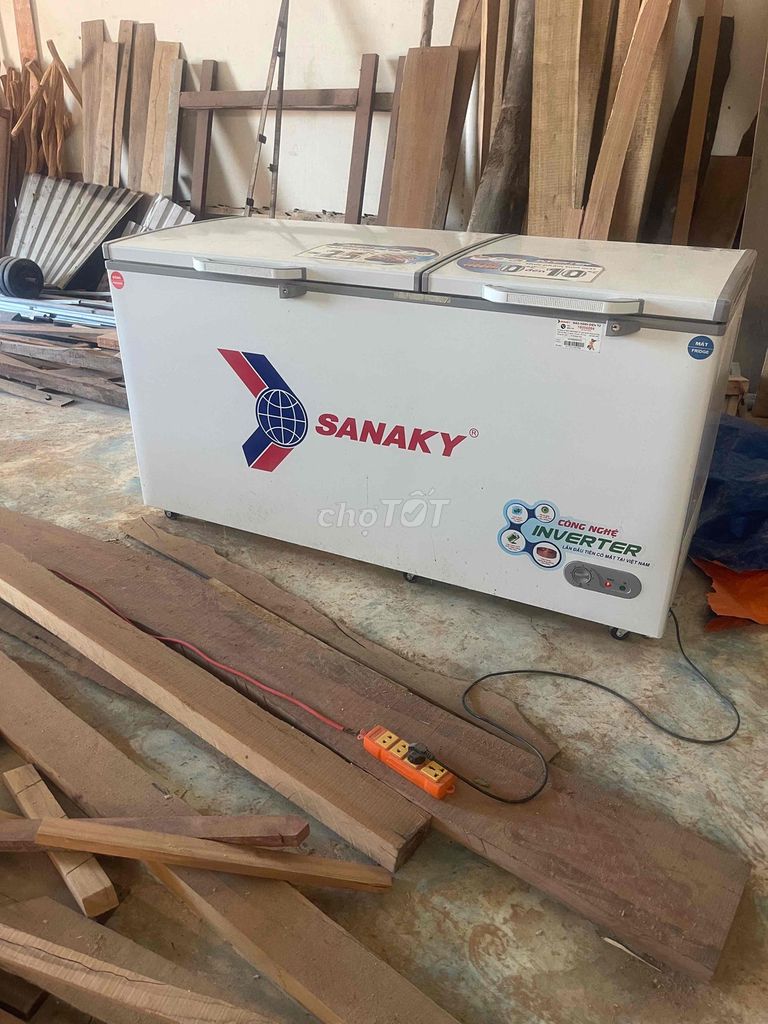 Tủ đông Sanaky Inverter Trắng 485l. Mua bán Tủ lạnh tại Thành phố Vũng Tàu Bà Rịa - Vũng Tàu được đăng bởi Trương Thành Luân hình 1