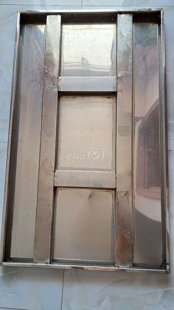 Mặt bàn Inox 304 Bạc 60x100cm. Mua bán Bàn ghế tại Quận Gò Vấp Tp Hồ Chí Minh được đăng bởi Minh Đức hình 1