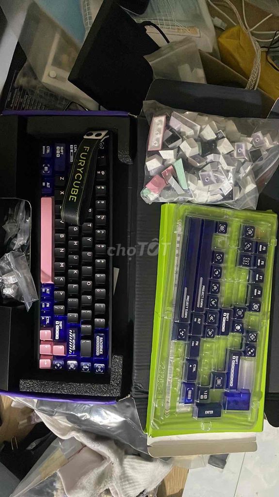 Bàn phím cơ Furycube M68 HE Đen, Hồng. Mua bán Phụ kiện (Màn hình, Chuột...) tại Thị xã Sơn Tây Hà Nội được đăng bởi Tạ Tuấn hình 1