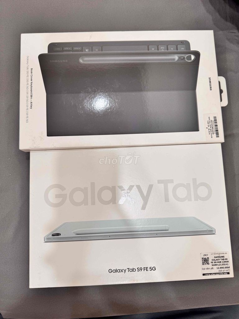 Samsung Tab S9 FE 5G  Như mới fullbox. Mua bán Máy tính bảng tại Quận 12 Tp Hồ Chí Minh được đăng bởi cá mập biển xanh hình 1