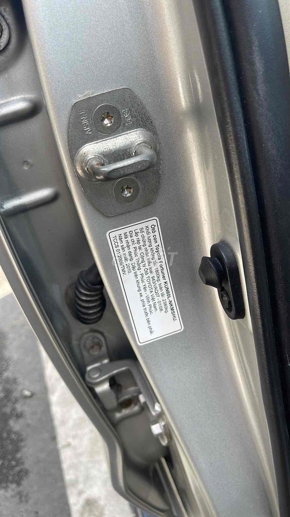 Toyota Fortuner 2010 2.5G - 260000 km. Mua bán Ô tô tại Quận Cái Răng Cần Thơ được đăng bởi nguyen luong hình 6