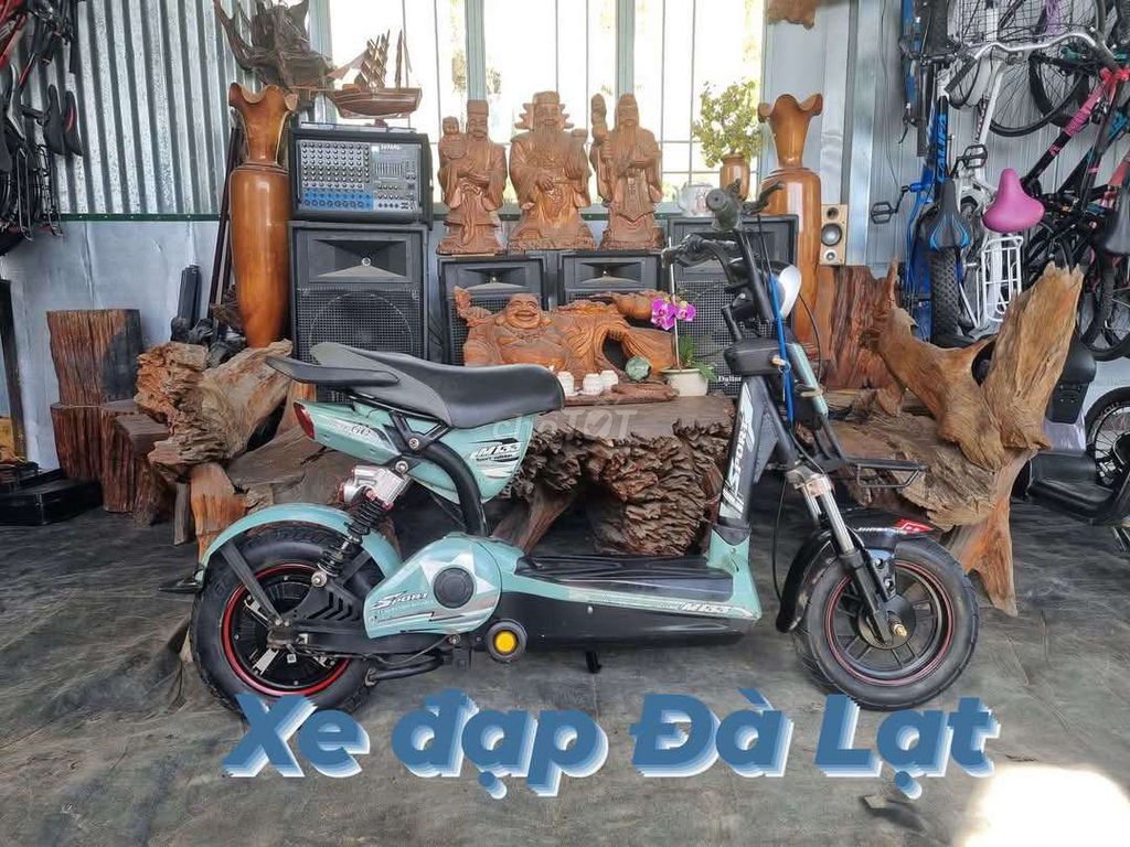 Xe đạp điện Osakar 133 màu Đen. Mua bán Xe điện tại Thành phố Đà Lạt Lâm Đồng được đăng bởi quang le hình 3