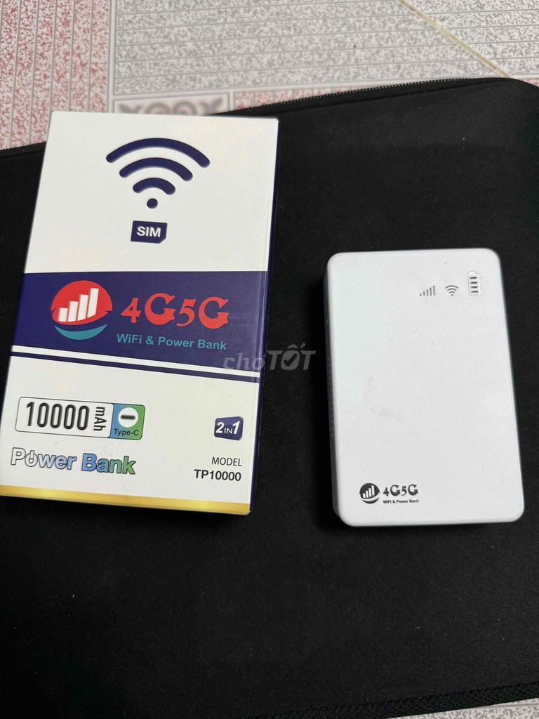 Cuc phát wifi TP10000 mạng 5g pin 10000 mA