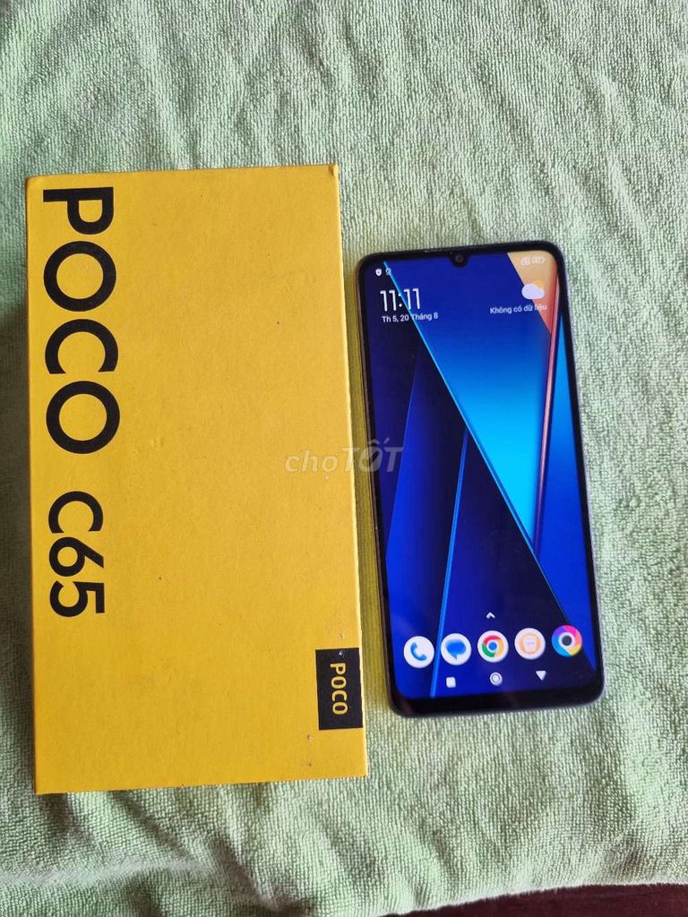POCO C65 8GB/256GB Đen. Mua bán Điện thoại tại Quận Ninh Kiều Cần Thơ được đăng bởi Mua bán Điện thoại hình 1