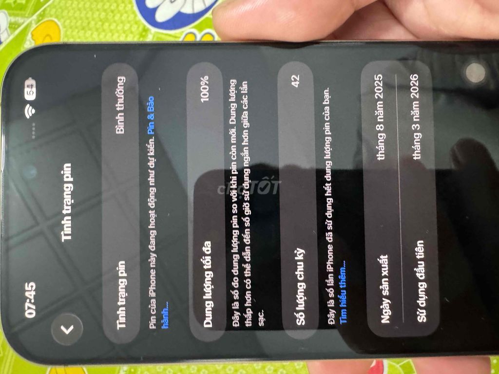 Apple iPhone 16 Pro Max 256GB VN, vàng. Mua bán Điện thoại tại Quận Cái Răng Cần Thơ được đăng bởi Khuê hình 1