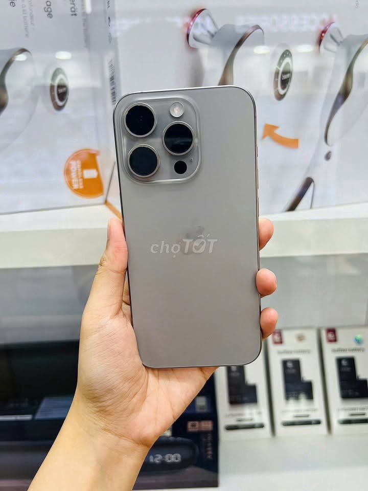 Apple iPhone 15 Pro 256GB Natural 88%. Mua bán Điện thoại tại Quận 5 Tp Hồ Chí Minh được đăng bởi Hội Đồ Điện Tử hình 1