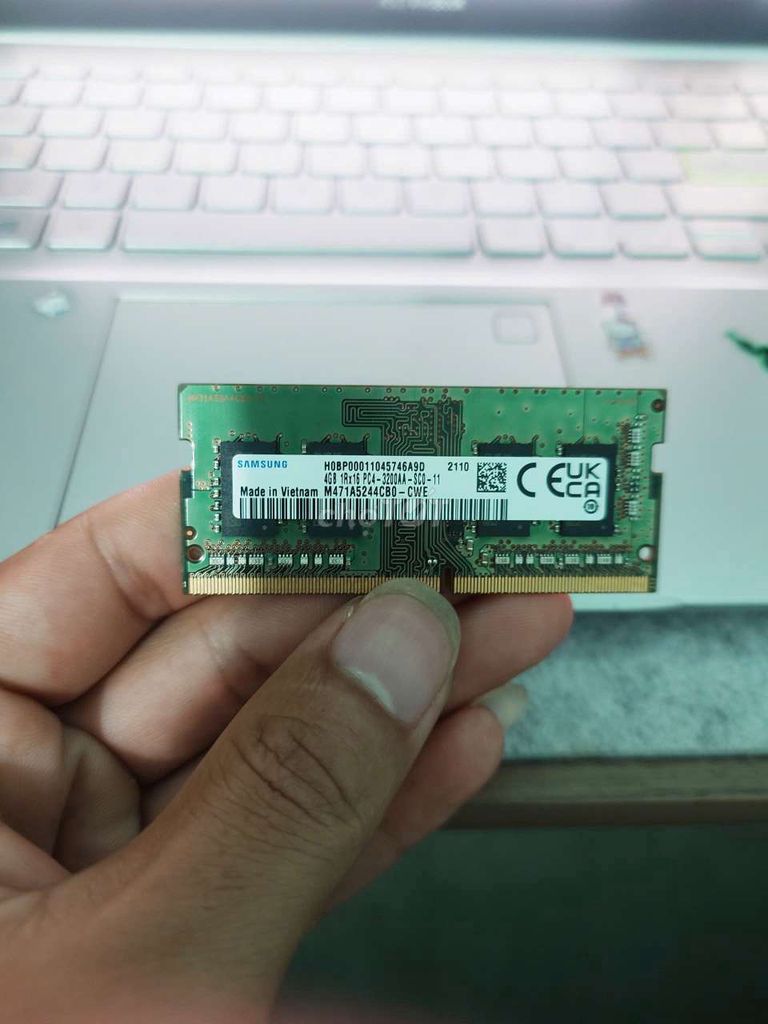 RAM Laptop Samsung DDR4 4GB Bus 3200MHz Việt Nam. Mua bán Linh kiện (RAM, Card...) tại Huyện Thiệu Hóa Thanh Hóa được đăng bởi Lê Như Thùy hình 1