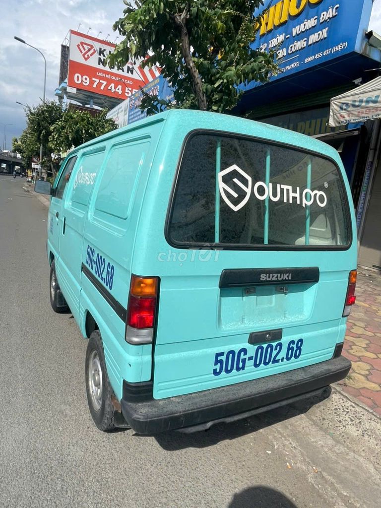 Tải van Suzuki  2 chỗ siu phẩm màu xanh tươi mát. Mua bán Xe tải, xe ben tại Quận 12 Tp Hồ Chí Minh được đăng bởi OTO kiều nghia  hình 6
