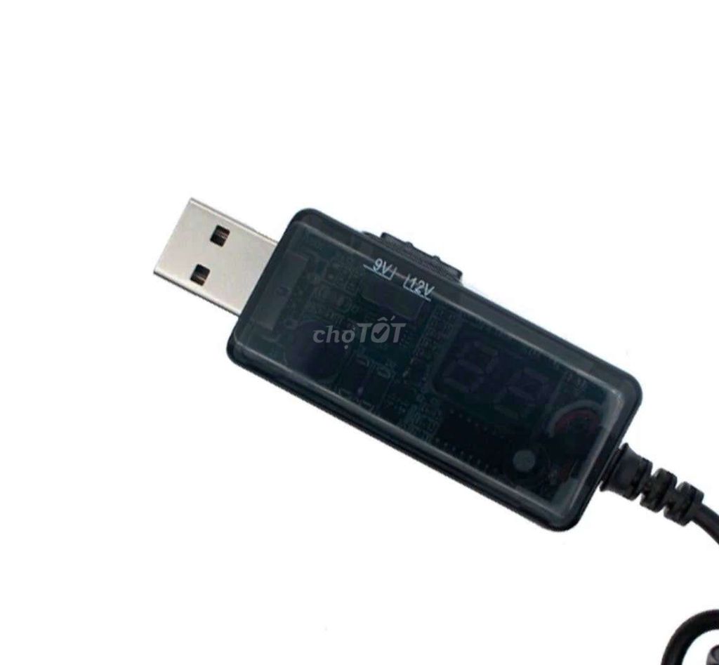 🔥 USB CHUYỂN NGUỒN TỪ 5V LÊN 9V-12V ĐỂ DÙNG WIFI
