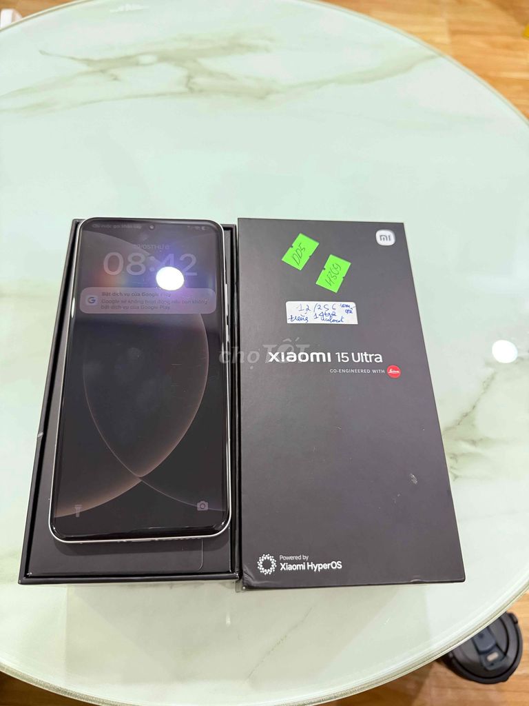 Xiaomi Mi 15 Ultra 256GB Trắng. Mua bán Điện thoại tại Quận 12 Tp Hồ Chí Minh được đăng bởi Huỳnh Tuấn Tùng hình 1
