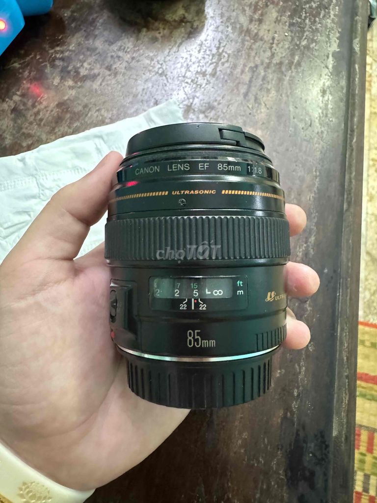 Cần Nhượng Ống kính Canon EF 85mm f/1.8 USM Đen. Mua bán Máy ảnh, Máy quay tại Thành phố Huế Thừa Thiên Huế được đăng bởi Vịt hình 1