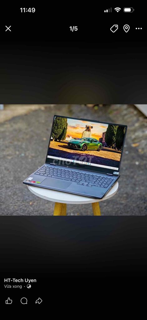 Lenovo Legion 5 R7000 2023 RTX 4060 Like New. Mua bán Laptop tại Thành phố Biên Hòa Đồng Nai được đăng bởi Uyên Phạm hình 1