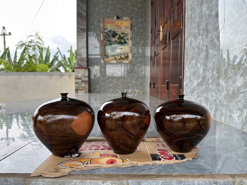 Lọ hoa Gỗ tự nhiên Nâu. Mua bán Cây cảnh, đồ trang trí tại Quận Bắc Từ Liêm Hà Nội được đăng bởi Trương Minh Định hình 1