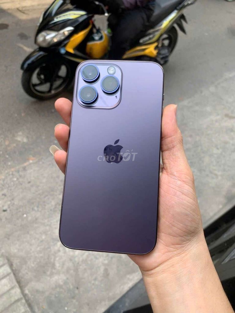 iPhone 14 Pro Max lock EID 128GB Tím. Mua bán Điện thoại tại Quận Bình Thạnh Tp Hồ Chí Minh được đăng bởi Hoàng Anh hình 1