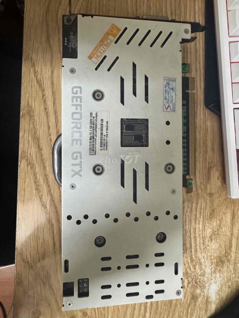 Card đồ họa Galax GTX 1060 3GB Trắng. Mua bán Linh kiện (RAM, Card...) tại Quận Bắc Từ Liêm Hà Nội được đăng bởi Nguyễn Hoàng hình 1