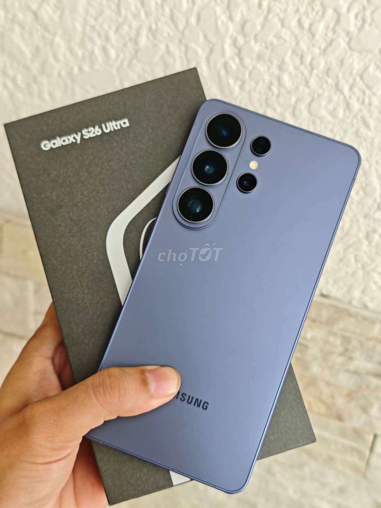 Samsung Galaxy S26 Ultra Tím khói 99%. Mua bán Điện thoại tại Thị xã Hương Thủy Thừa Thiên Huế được đăng bởi BT Store hình 1