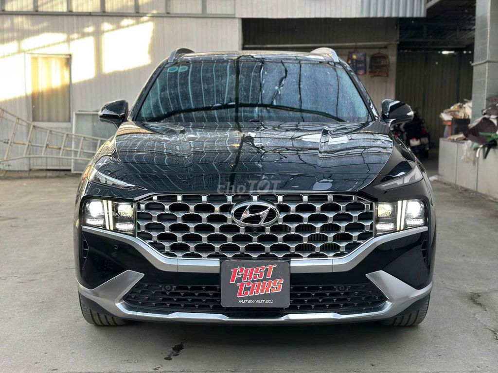 Hyundai Santafe 2021 Premium 2.2D,màu đen,65.000km. Mua bán Ô tô tại Quận Bình Tân Tp Hồ Chí Minh được đăng bởi Son Do hình 2