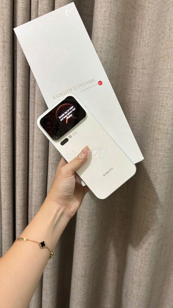 Xiaomi 17 Promax Trắng 12.512Gb Xách tay. Mua bán Điện thoại tại Quận Tân Bình Tp Hồ Chí Minh được đăng bởi Đỗ đình cư hình 1