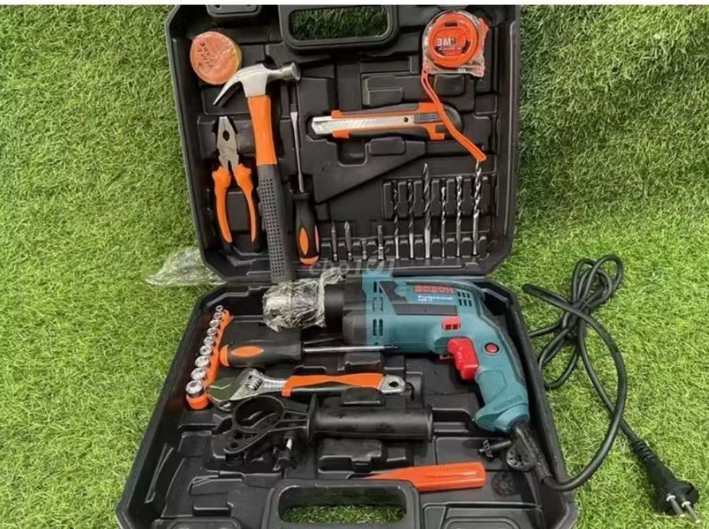 Máy khoan tường 13ly Bosch kèm phụ kiện đồ nghề. Mua bán Đồ chuyên dụng, Giống nuôi trồng tại Quận Thanh Khê Đà Nẵng được đăng bởi Cửa hàng MÁY MÓC ONLINE 747 Trần Cao Vân Đà Nẵng hình 1
