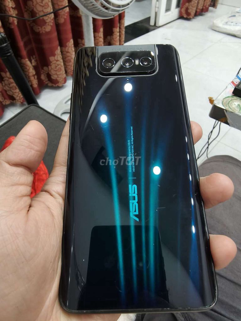 Asus Zenfone 7 8/128GB Xanh đen. Mua bán Điện thoại tại Quận 8 Tp Hồ Chí Minh được đăng bởi Khải hình 1