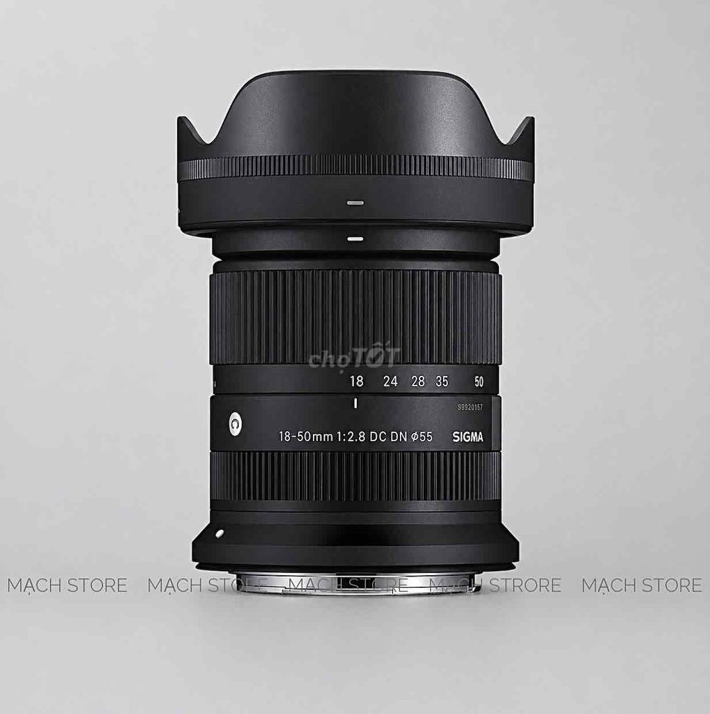 LENS SIGMA 18-50MM F/2.8 DC DN (C) For SONY (Mới). Mua bán Máy ảnh, Máy quay tại Quận Gò Vấp Tp Hồ Chí Minh được đăng bởi Mạch Store hình 1