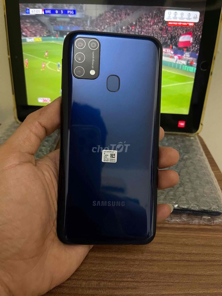 Samsung M31(6/128) pin trâu 6000 zin chính hãng