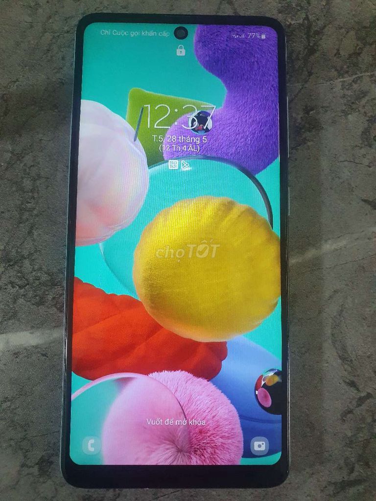 Samsung Galaxy A51 Xanh ngọc. Mua bán Điện thoại tại Quận 12 Tp Hồ Chí Minh được đăng bởi HUYNH ANH hình 1