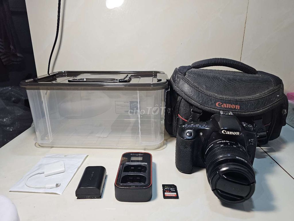 Máy ảnh Canon 60D + lens 18-55mm is 2. Mua bán Máy ảnh, Máy quay tại Huyện Cái Bè Tiền Giang được đăng bởi MASTER CAMERA STORE hình 1