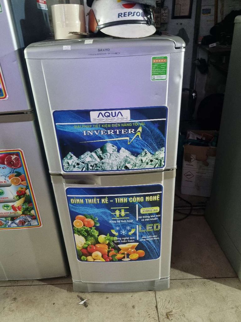 Thanh lý tủ lạnh Sanyo 120L bao ship zin. Mua bán Tủ lạnh tại Quận 7 Tp Hồ Chí Minh được đăng bởi Pi trần hình 1