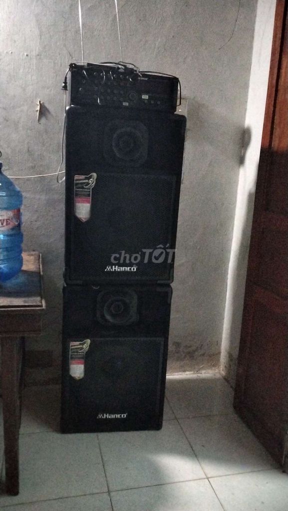 Loa karaoke Hanco Đen. Mua bán Tivi, Âm thanh tại Huyện Mang Thít Vĩnh Long được đăng bởi Bình Phạm hình 1