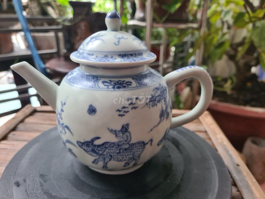 Ấm trà vẽ tay Mục đồng cưỡi trâu. Mua bán Đồ sưu tầm, đồ cổ tại Thành phố Thủ Đức Tp Hồ Chí Minh được đăng bởi Khánh Điền hình 1