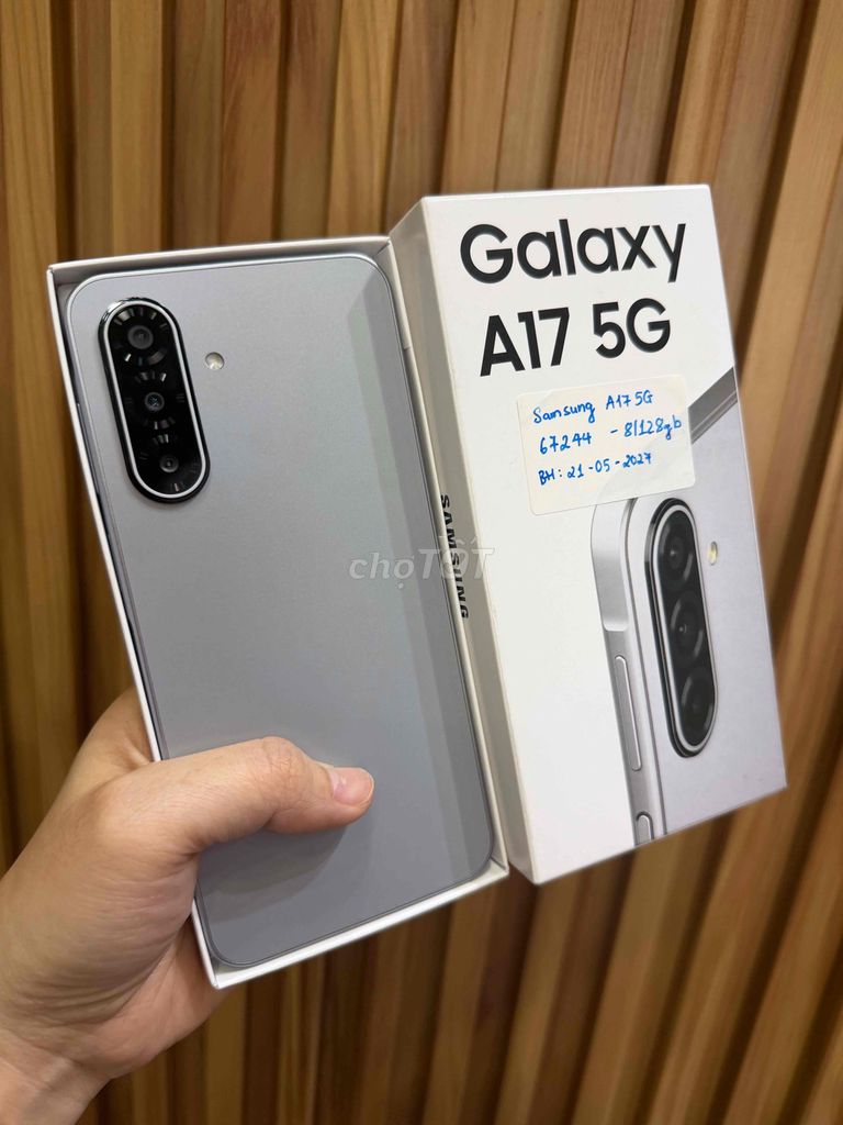 Samsung A17 5G 8GB/128GB 5G bh 21/8/27. Mua bán Điện thoại tại Quận 10 Tp Hồ Chí Minh được đăng bởi Đăng Sơn Store hình 1